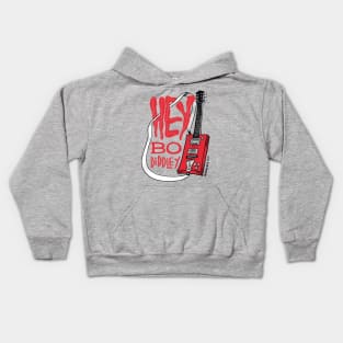 Hey Bo Diddley Kids Hoodie